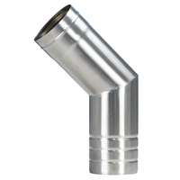 Winnerwell® 45 Degree Pipe for External Air M-sized Stove