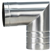 Winnerwell 90 Degree Pipe for External Air M-sized Stove